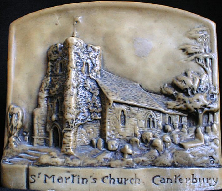 Print - St Martin's Church Canterbury